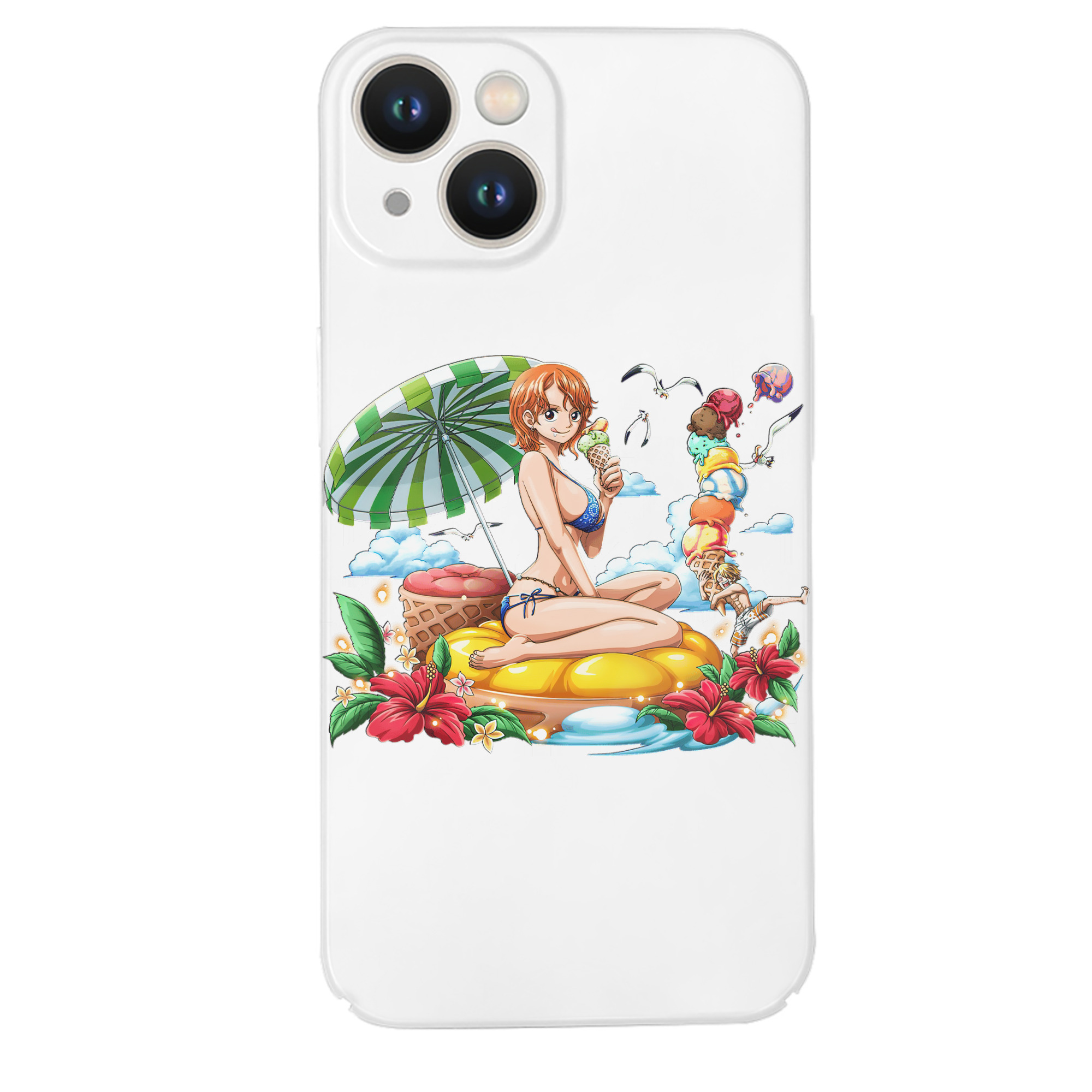 （画像用） ワンピース ナミ ONE PIECE Nami 【iPhone 14シリーズ対応】ハードケース